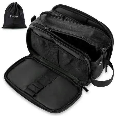 Elviros Travel Dopp Kit Toiletry Bag