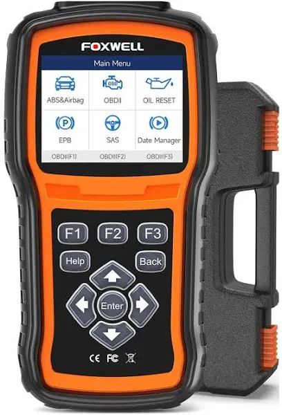 FOXWELL OBD2 Scanner Car SAS OIL EPB Resets Diagnostic Scan Tool Bidirectional