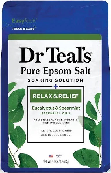 Dr. Teal's Epsom Salt Soaking Solution Eucalyptus