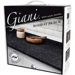 Giani Granite Countertop Paint Kit 2.0 100% Acrylic Bombay Black