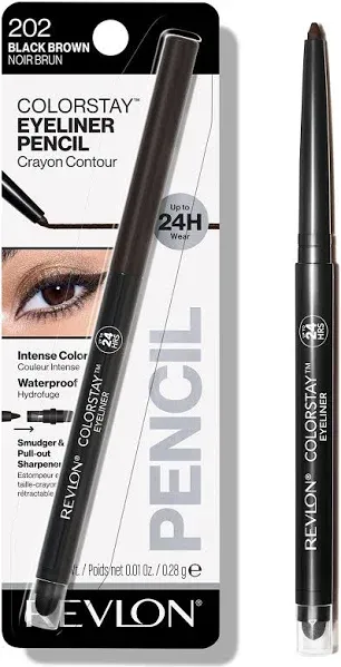 Revlon Eyeliner Colorstay Black Brown 202 - .01 Oz