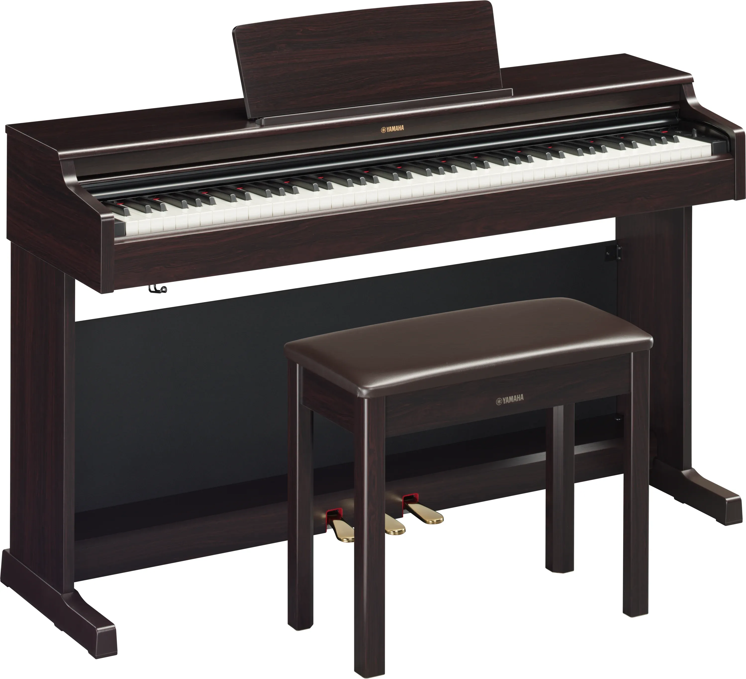 Yamaha Arius YDP-165 Traditional Console Digital Piano with Bench