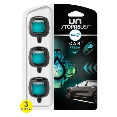 Febreze Unstopables Car Air Freshener Vent