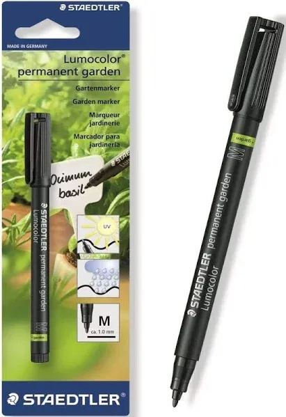 Staedtler Garden Marker Pen Permanent Outdoor Marker Pack of 2