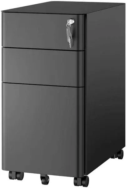 Mount-It! Mobile File Pedestal Cabinet