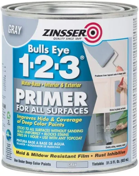 Zinsser Bulls Eye 1-2-3 Primer 5gal