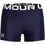 Under Armour Womens Heatgear Shorty Shorts - Navy