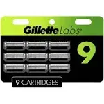 Gillette Razor Blade Refills - Compatible with Exfoliating Bar and Heated Razor - 9ct