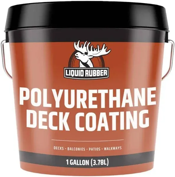 Liquid Rubber Textured Polyurethane Deck Coating Solar Protection Deck Sealant