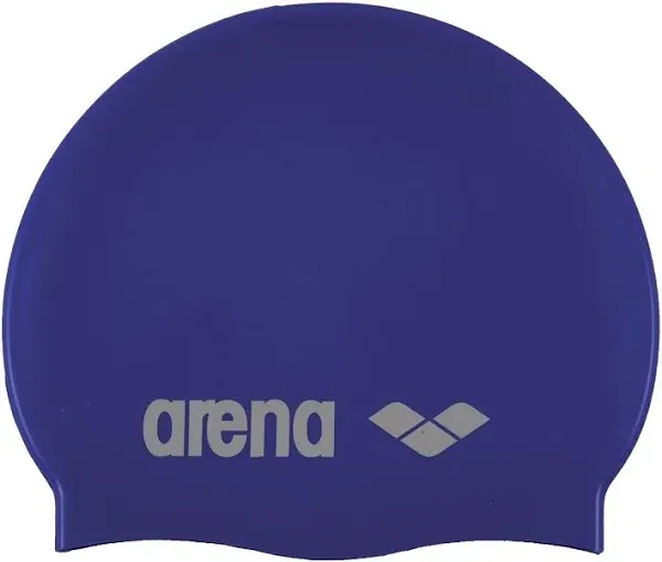 Arena Classic Unisex Soft Silicone Swim Cap for Women and Men, Intensive Training Comfortable Non-Slip Long Hair Swimming Hat