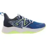 New Balance Kids Rave Run V2 Team Royal/Blue Oasis/Bleached Lime Glo 7