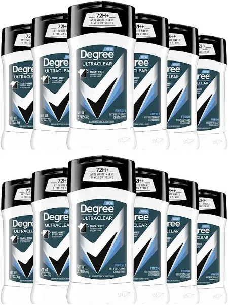 Degree Men Ultraclear Black + White 48 Hour Fresh Anti-Perspirant Stick 66914