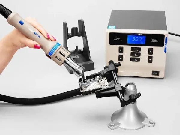 ST-862D lead-free hot air gun soldering station digital displayrework station