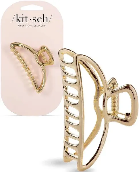 Kitsch Women's Open Shape Metal Claw Clip