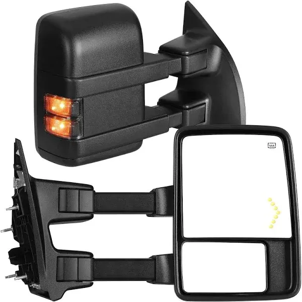 Towing Mirrors for 1999-2007 Ford F250 F350 F450 F550 Super Duty