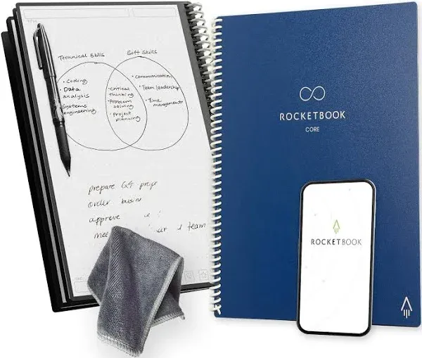 Rocketbook Core Smart Notebook Rule