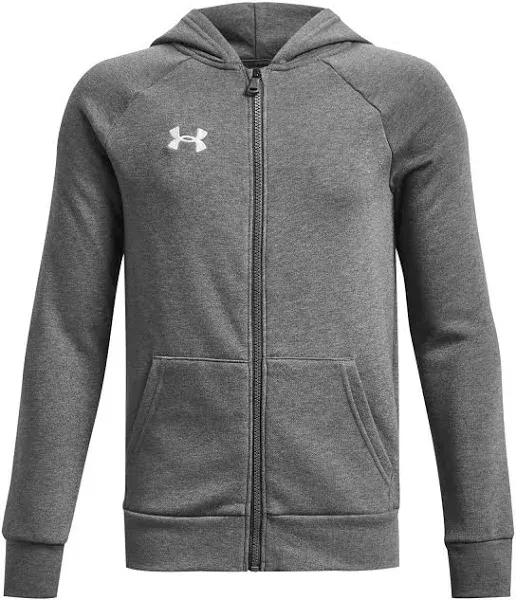 Under Armour Boys' Rival Fleece Full-Zip Hoodie