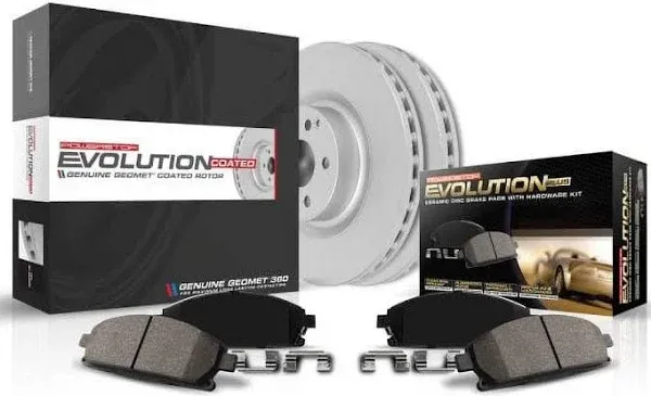 PowerStop for 16-19 Honda Civic Rear Z17 Evolution Geomet Coated Brake Kit