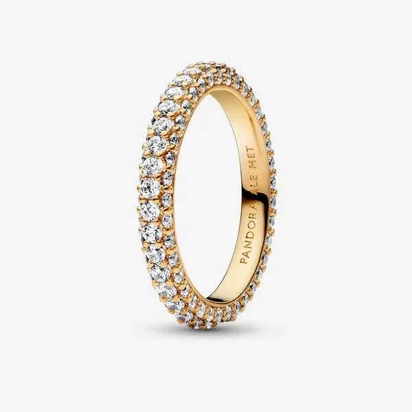 Timeless Double Row Ring in Pavé 182629C01