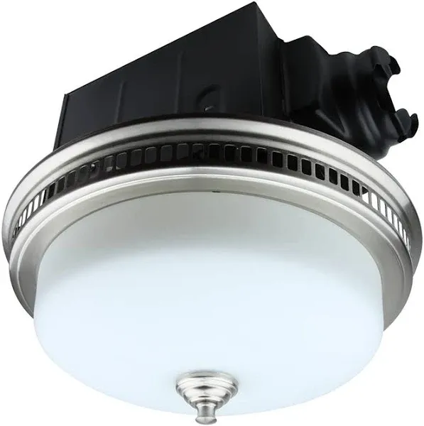 Akicon Ultra Quiet 110 CFM Round Exhaust Bathroom Fan with Light and Nightlight