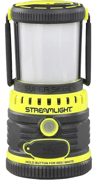 Streamlight 44947 Super Siege 1100-Lumen Rechargeable Lantern with 120-Volt AC C