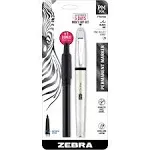 Zebra Permanent Marker and Refill - Black