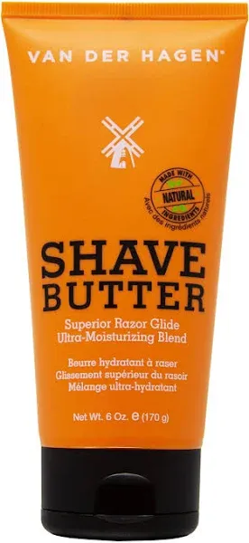 Van der Hagen Shave Butter 3 Pack (6 oz/tube)