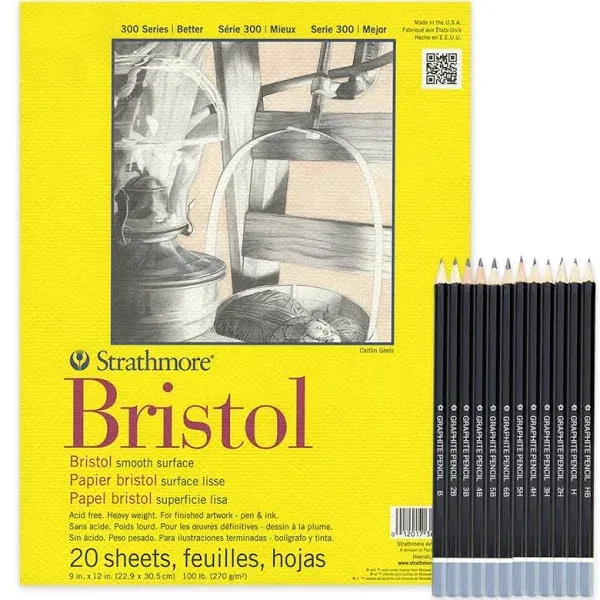 Strathmore 300 Series Bristol Paper Pad