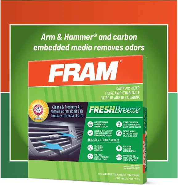 Cabin Air Filter Fram CF11664