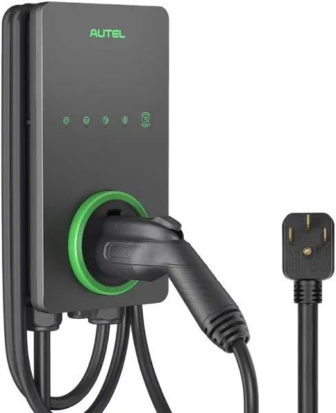 Lite Home Charger: 40A EV Charger & 40A Car Charger Dark Gray / NEMA 14-50 Plug-in