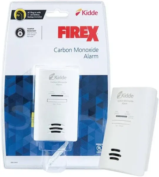 Kidde 21006462 Firex Plug-In Carbon Monoxide Detector