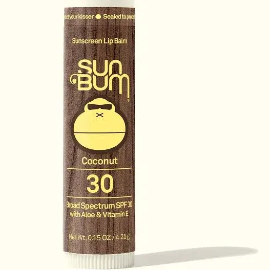 Sunscreen Sun Bum SPF 30 Lip Balm Coconut