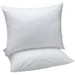 Amazon Basics Down Alternative Pillows Back and Sleepers