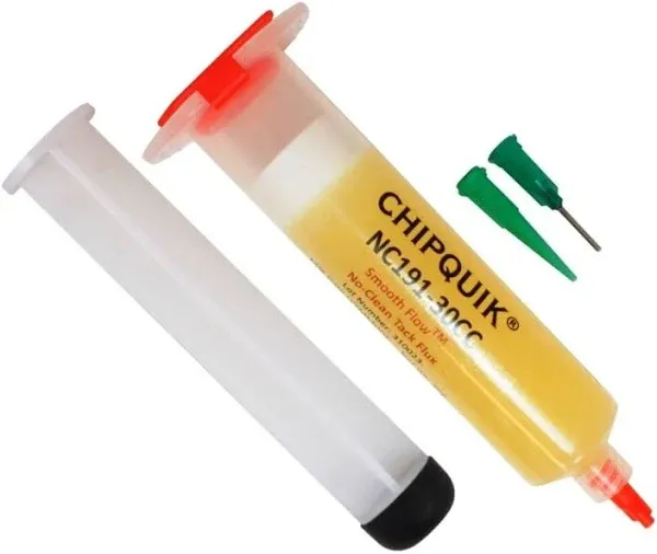 Chip Quik Tack Flux No Clean 30cc Syringe