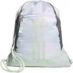 Adidas Alliance II Sackpack, Two Tone White-Clear Onix/Linen Green