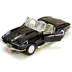 1967 Chevrolet Corvette Convertible Red 1/24 Diecast Model Car by Motormax