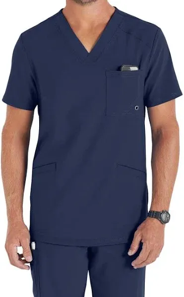 Cherokee Men's Infinity V-Neck Scrub Top