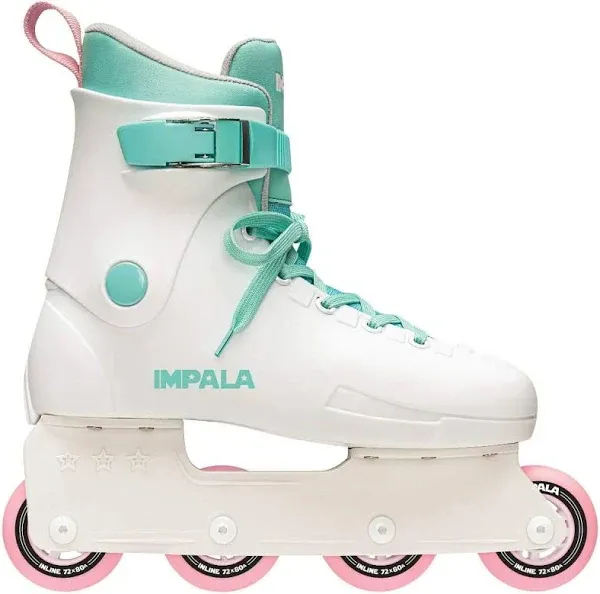 Impala Lightspeed Inline Skate - Sky Blue/Yellow - Size 7