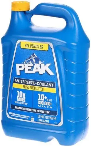 Peak Antifreeze + Coolant 50/50