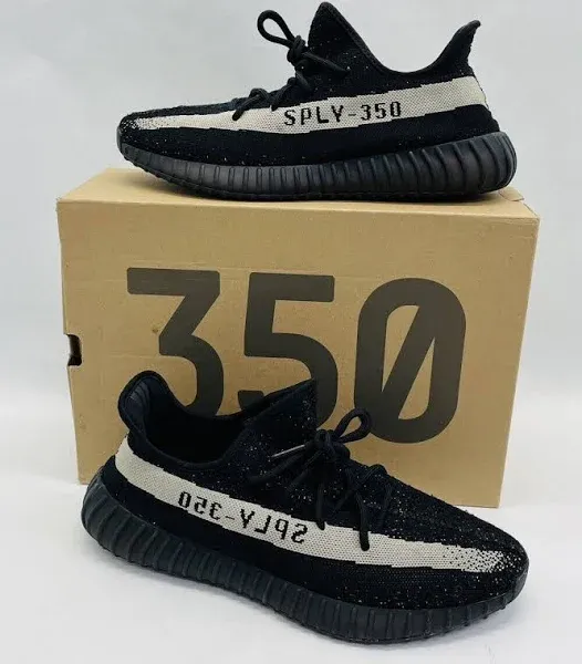 adidas Yeezy Boost 350 V2 Black Men's White