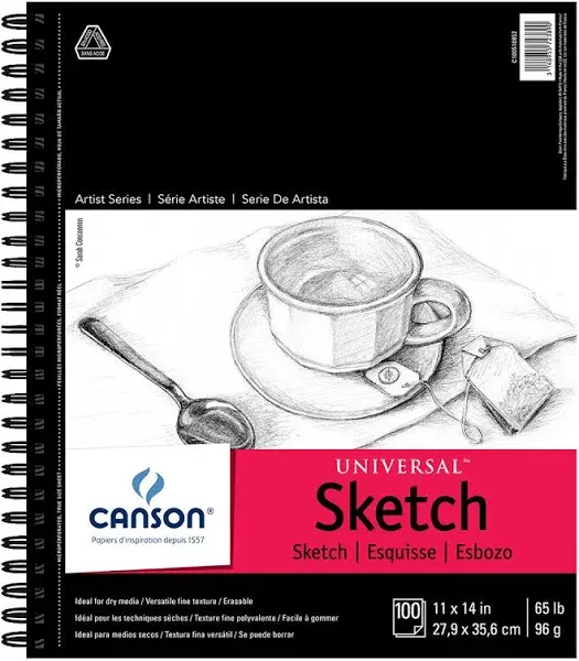 Canson Universal Sketch Pad 11" x 14"