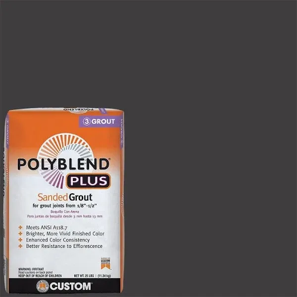 Custom Building Products Polyblend Plus Sanded Grout