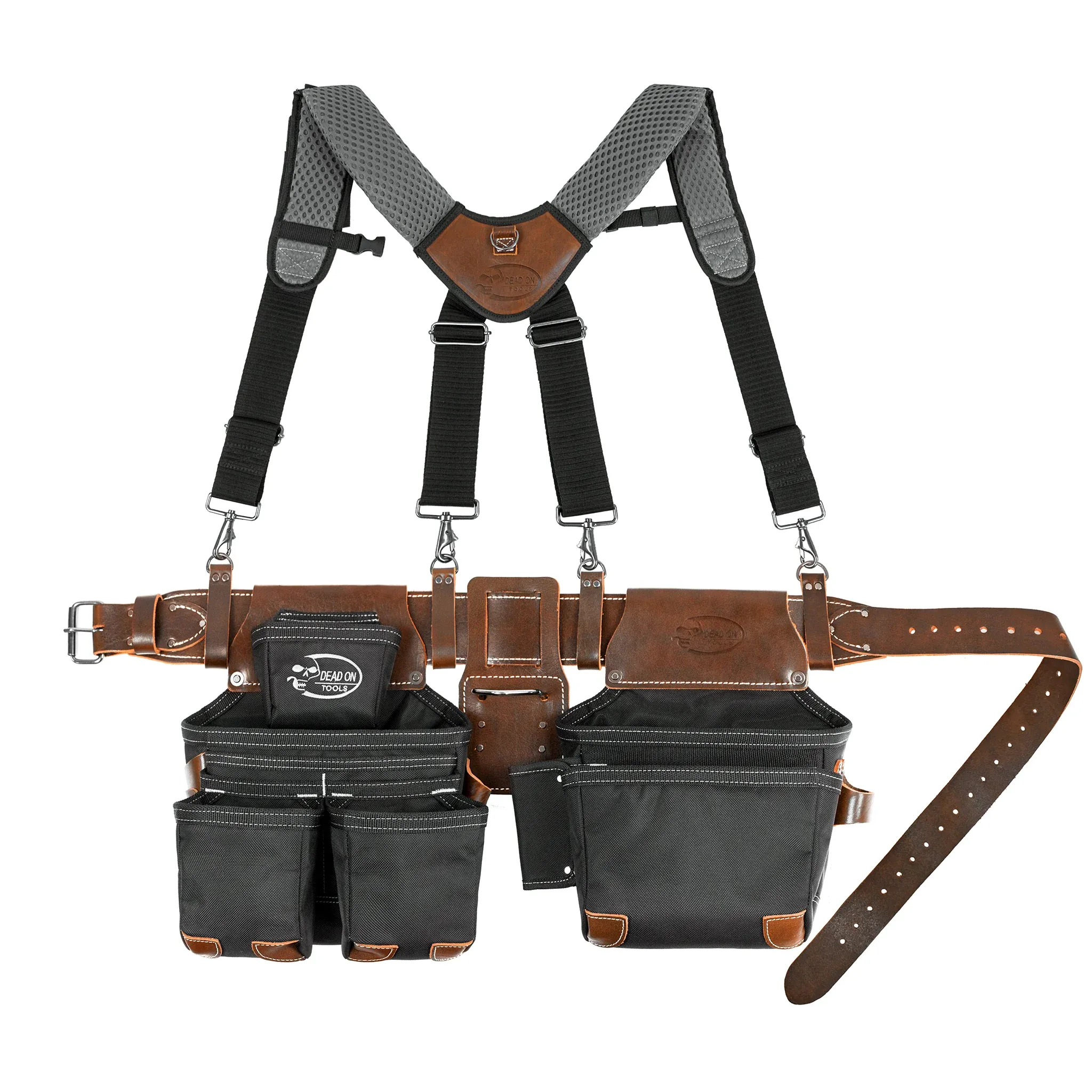 Husky Pro Level Work Tool Belt with Suspenders