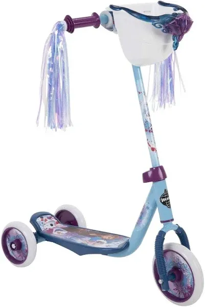  78919 Girl Scooter for Kids, Elsa &amp; Anna Graphics, Frozen 2 Toddler Scooter