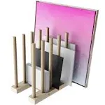 UNZERO Art Storage Rack Art Drying Rack Art Canvas Storage Stand