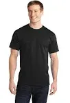 Port & Company PC150 Ring Spun Cotton Tee - Jet Black