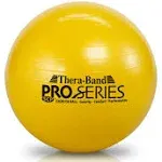 TheraBand Pro Series Exercise Ball, Yellow, 45cm