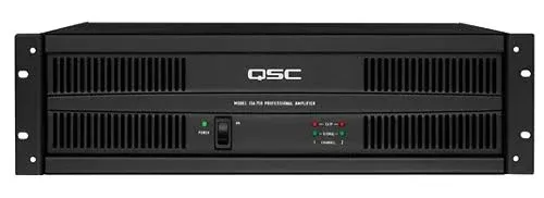 QSC ISA300Ti Power Amplifier 2 Channel Rack Mount Stereo 300 Watts per CH 70 Volt ISA Series