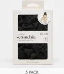 Kitsch Satin Sleep Scrunchies Black