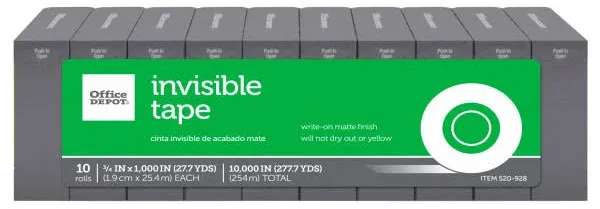 Office Depot Invisible Tape